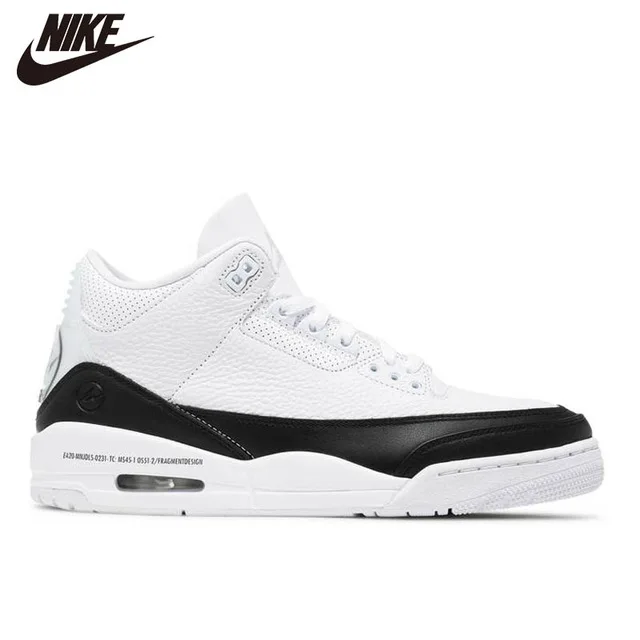 

Original Air Jordan 3 rtro blanc Fragment feu rouge Laser Orange universitaire Royal unir hommes chaussures de