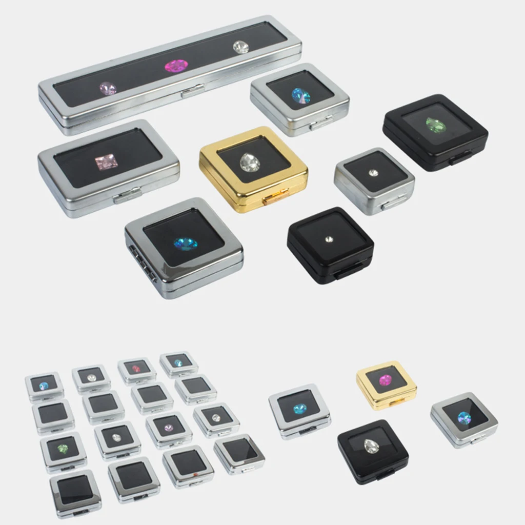 Металлический Чехол баночка 40x39x18 мм|Упаковка и стойки для украшений| |