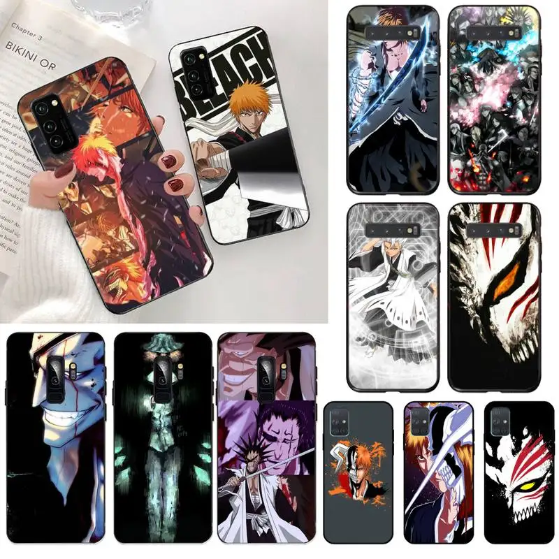 

YJZFDYRM Bleach Nel Kenpachi Newly Arrived Black Phone Case for Samsung S20 plus Ultra S6 S7 edge S8 S9 plus S10 5G lite 2020