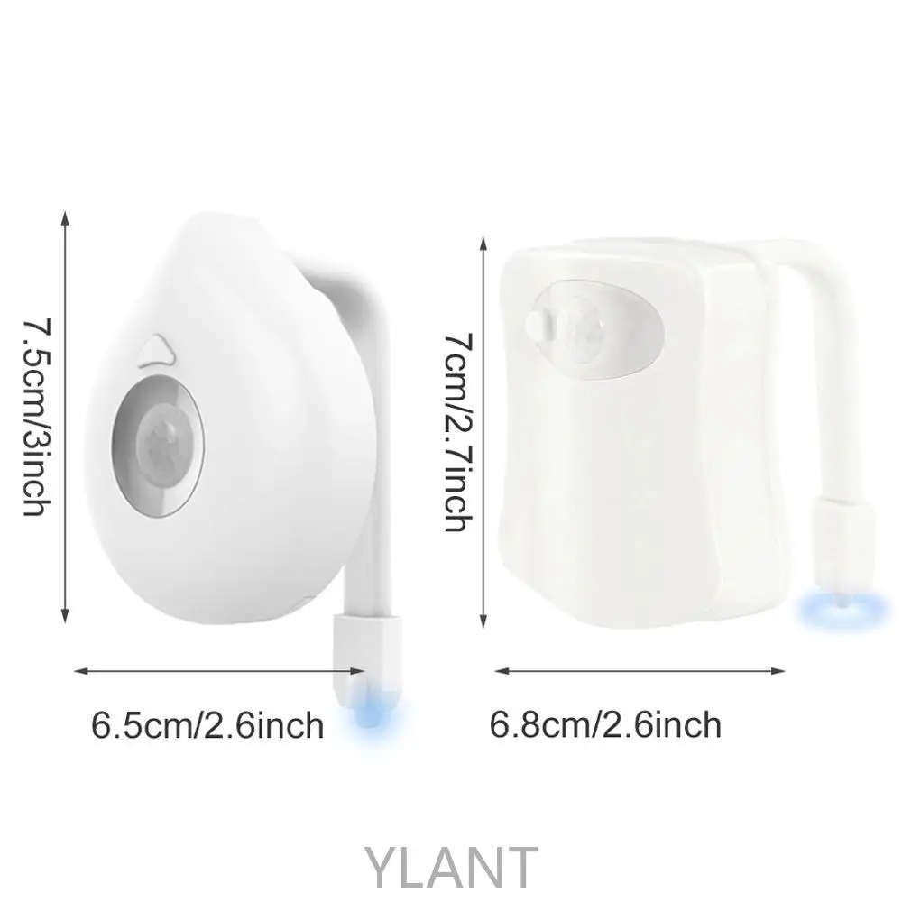 

LED Toilet Seat Night Light Motion Sensor Colors Changing Light Waterproof Backlight For Toilet Bathroom Decorative Lamp Sensor