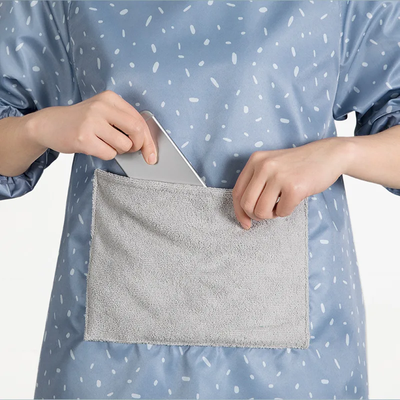 Home Cloth Hand Wipe Apron Pure Cotton Fashion Cooking and Kitchen Oil-proof Overalls | Канцтовары для офиса и дома