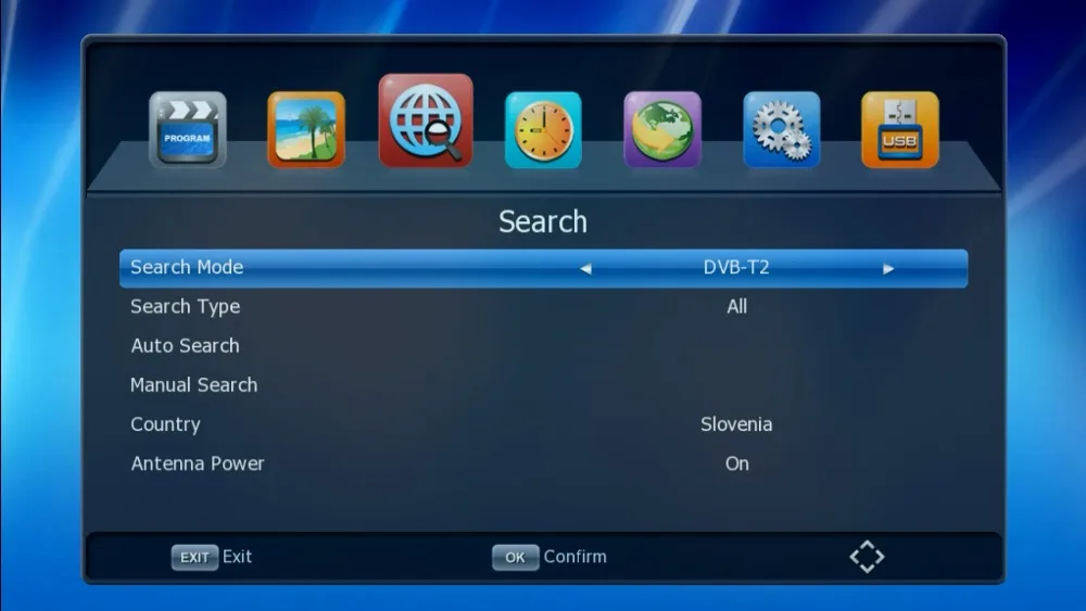 DVB-T2/DVB-T Wifi приемник HD цифровой ТВ-тюнер рецептор DVB T2 H.264 наземный ТВ-приемник TDT телеприставка для русского DVBT2