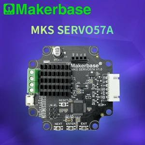 Makerbase MKS SERVO57A-PCBA NEMA23 Драйвер шагового двигателя с замкнутым контуром детали для 3D-принтера CNC предотвращают потерю шагов для Gen_L SGen_L