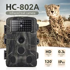 Охотничья камера ночного видения 1080P 20M, камера слежения за дикой природой, инфракрасная, высокое разрешение, беспроводная камера HC802A