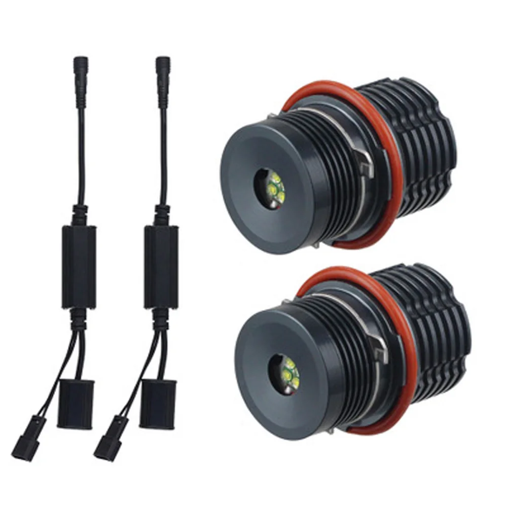 2шт 12В Автомобильный светодиодный маркер для глаз ангела светильник лампы без