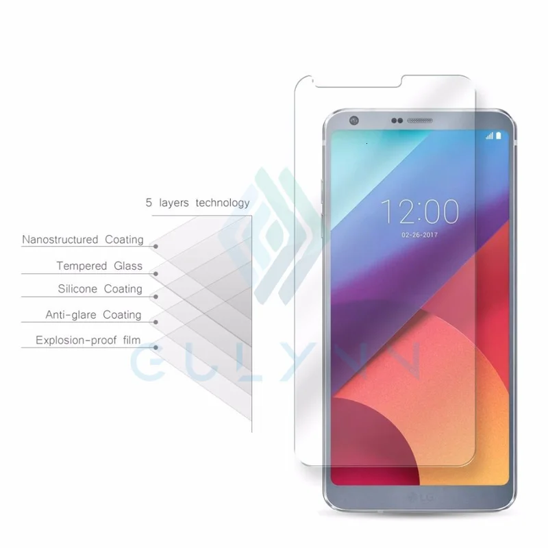 Обновленное закаленное стекло 9H для LG G5 G6 V10 V20 2.5D взрывозащищенное Защитное стекло для LG K4 K8 K10 K20