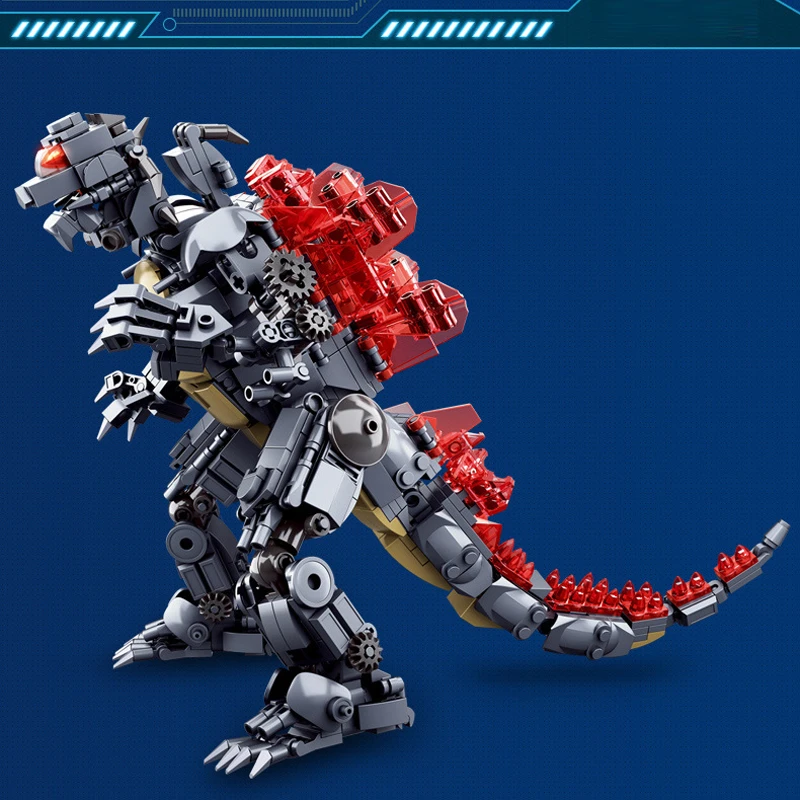 697 шт. большой монстра дракон Комплект King динозавра фильмы серии модель &quotСделай