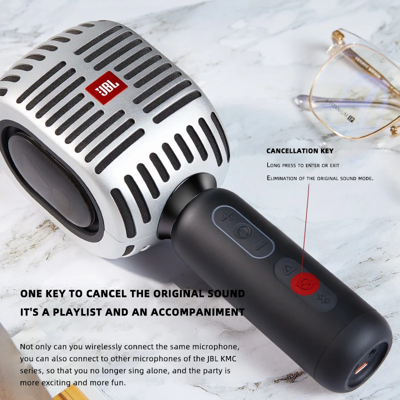 Профессиональный караоке-микрофон JBL KMC 600 Портативный беспроводной