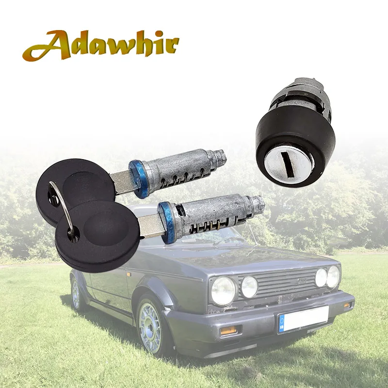 Замок зажигания на руль с ключом для VW Golf Passat Caddy Polo Jetta Audi 4000 80/90/Avant 191905855