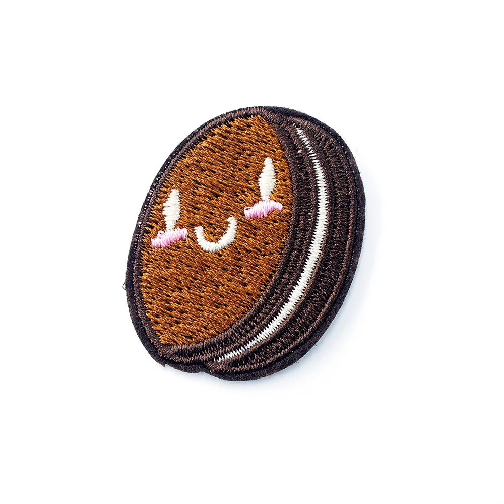 Бисквитное печенье (Размер: 3 х4 2 см) тканевые значки сделай сам декоративные