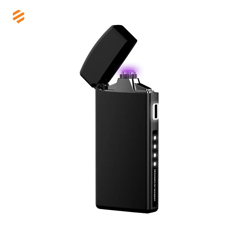 Зажигалка BEEBEST для дуговой зарядки без названия огнестойкая ветрозащитная