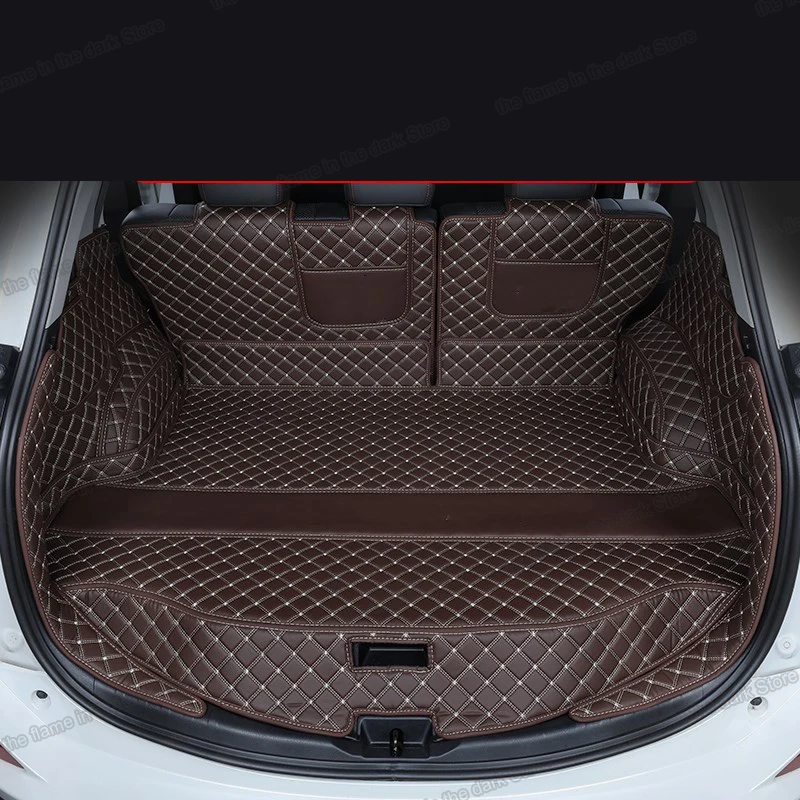 Коврик для багажника из волоконной кожи Lsrtw2017 Toyota Rav4 2013 2014 2015 Xa40 | Автомобили и