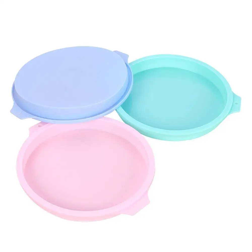 

DIY Silicone Layered Cake Round Shape Mold Kitchen Cake Mold Mousse Bakeware DIY Pan Baking Baking Tools Moulds Desserts R6U0