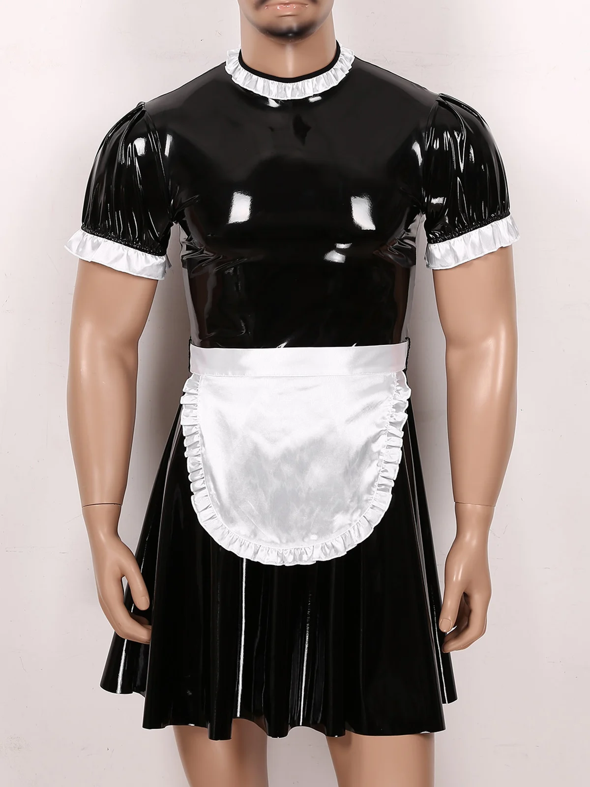 Мужское горничная Сисси платье нарядный костюм для косплея Клубная одежда с