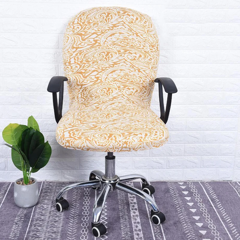 New Arrival Stretch Seat Arm Chair Cover Elastic Office Chair Cover Spandex Chair Slipcover Seat Cover for Computer Chair Case