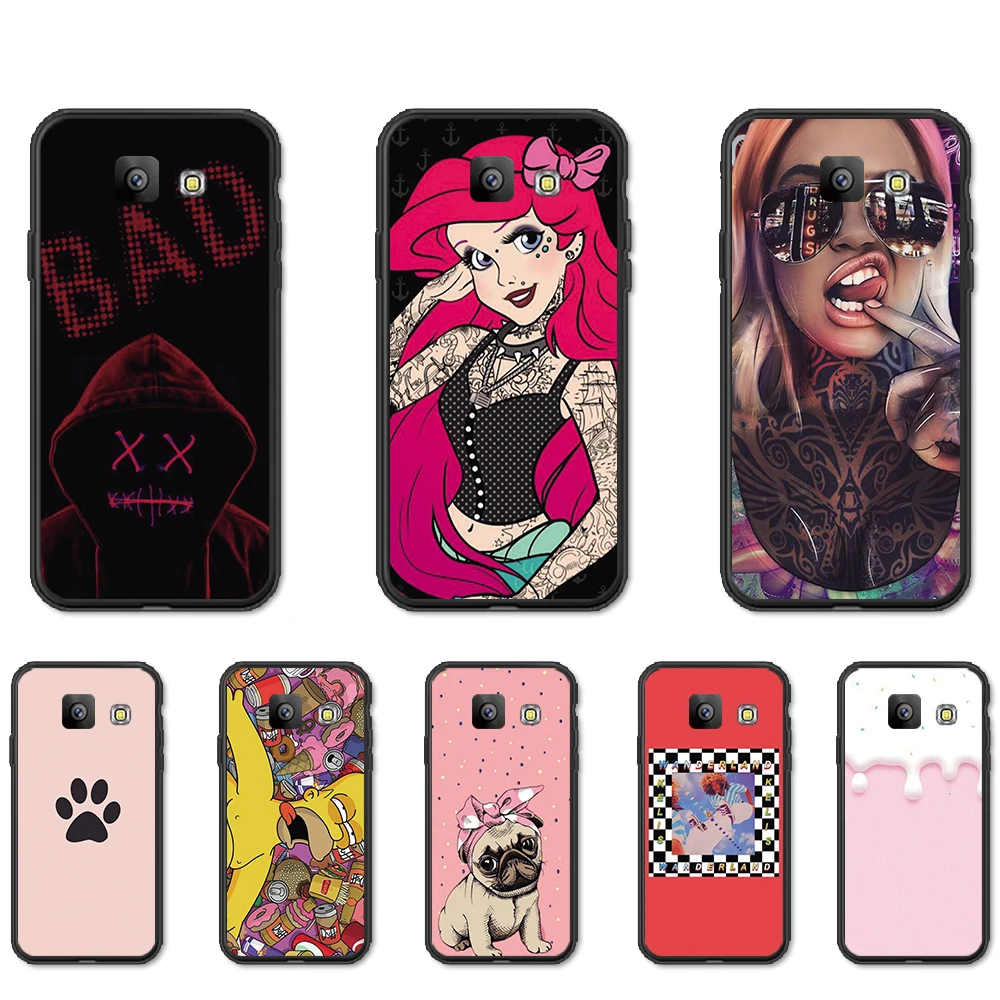 For SamsungA5 2017 Cases Soft Silicone Phone Case for Samsung A 5 Galaxy A5 SM-A520F Cover Fundas A52017 | Мобильные телефоны и