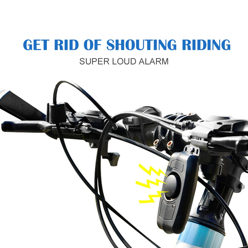 

110dB USB Rechargeable Wireless Anti-Theft Vibration Motorcycle Bike Bicycle Security Lock Alarm with Remote Control