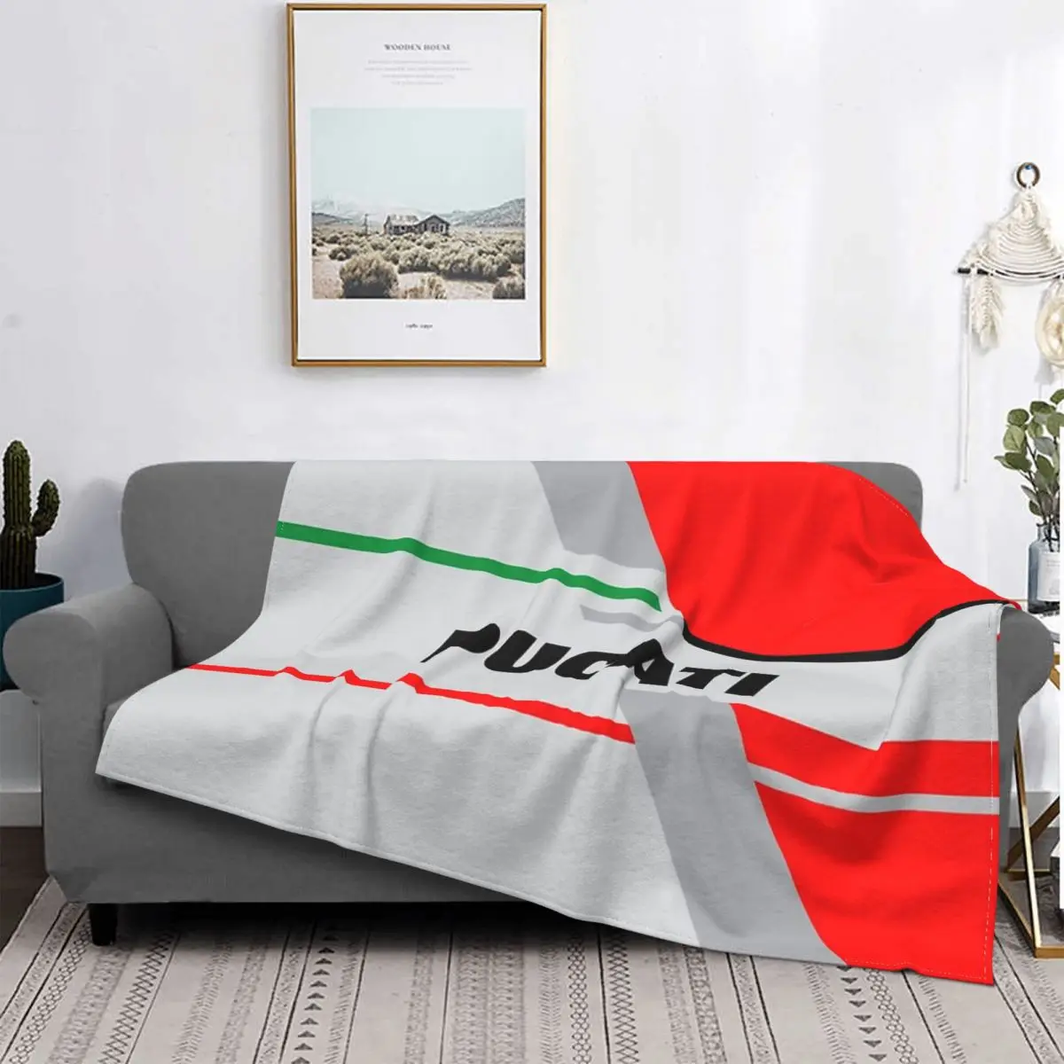 

Ducati Team R Blanket Bedspread Bed Plaid Duvets Bed Covers Plaid Blankets Islam Prayer Rug