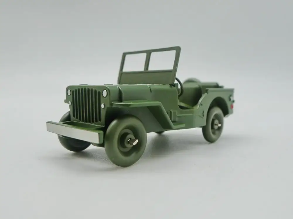 Игрушки Atlas Dinky 24 M J EEP Willys военная модель автомобиля под давлением 1:43|Наземный