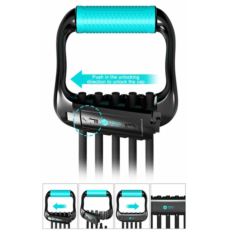 

Rally Chest Expander Men's Fitness Multifunctional Elastic Rope Female Arm Force Chest Muscle Back Muscle Sports