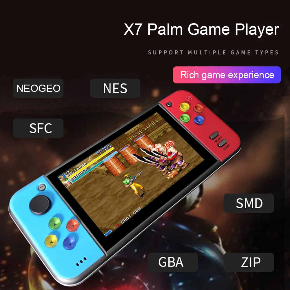 5 0-дюймовый цветной экран Ретро портативная игровая консоль для PSP GBA FC NES игры |