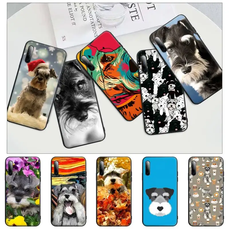 

Чехол Schnauzer для телефона Huawei P30 P20 P40 Pro P10 Lite E P Smart Z 2019 2020 силиконовый чехол