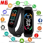 2021 смарт-браслет M6, спортивные Смарт-часы для мужчин и женщин, пульсометр, монитор кровяного давления, фитнес-браслет для Apple Android Xiaomi SB054
