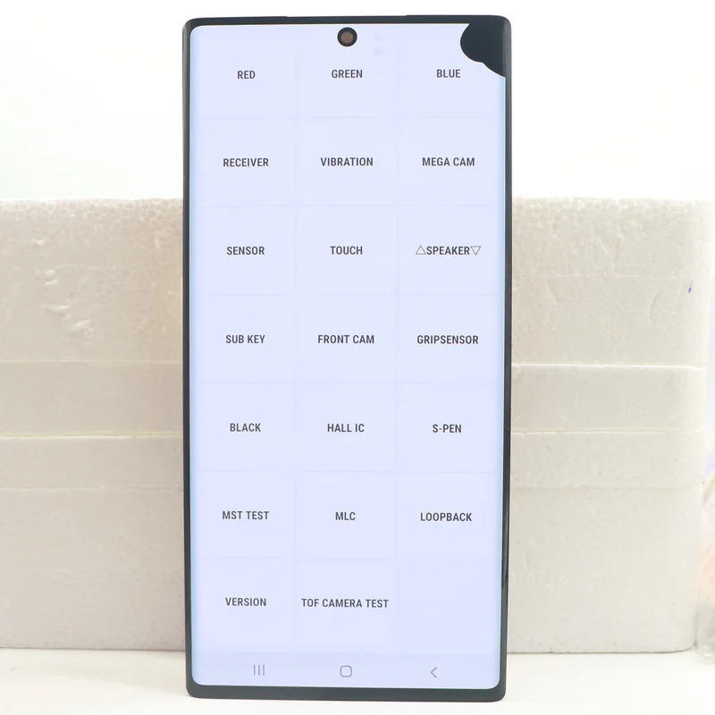 Pantalla LCD Original para Samsung Galaxy Note 10 Plus, digitalizador de pantalla t&aacute;ctil con defectos, N975, N975F, SM-N9750-3