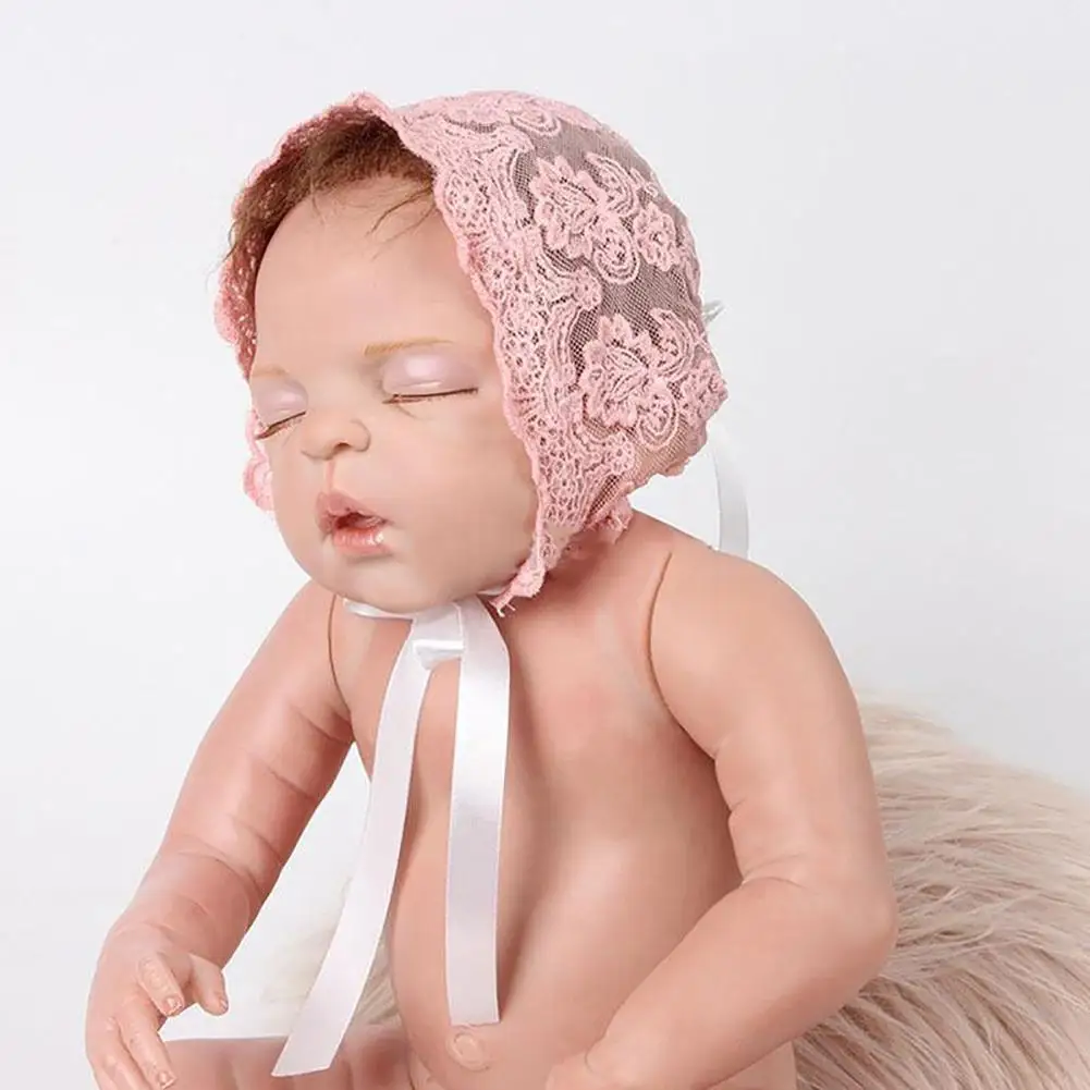

Caps Baby Infant Newborn Girls Kids Lace Floral Hat Cap Beanie Bonnet Cotton Hat