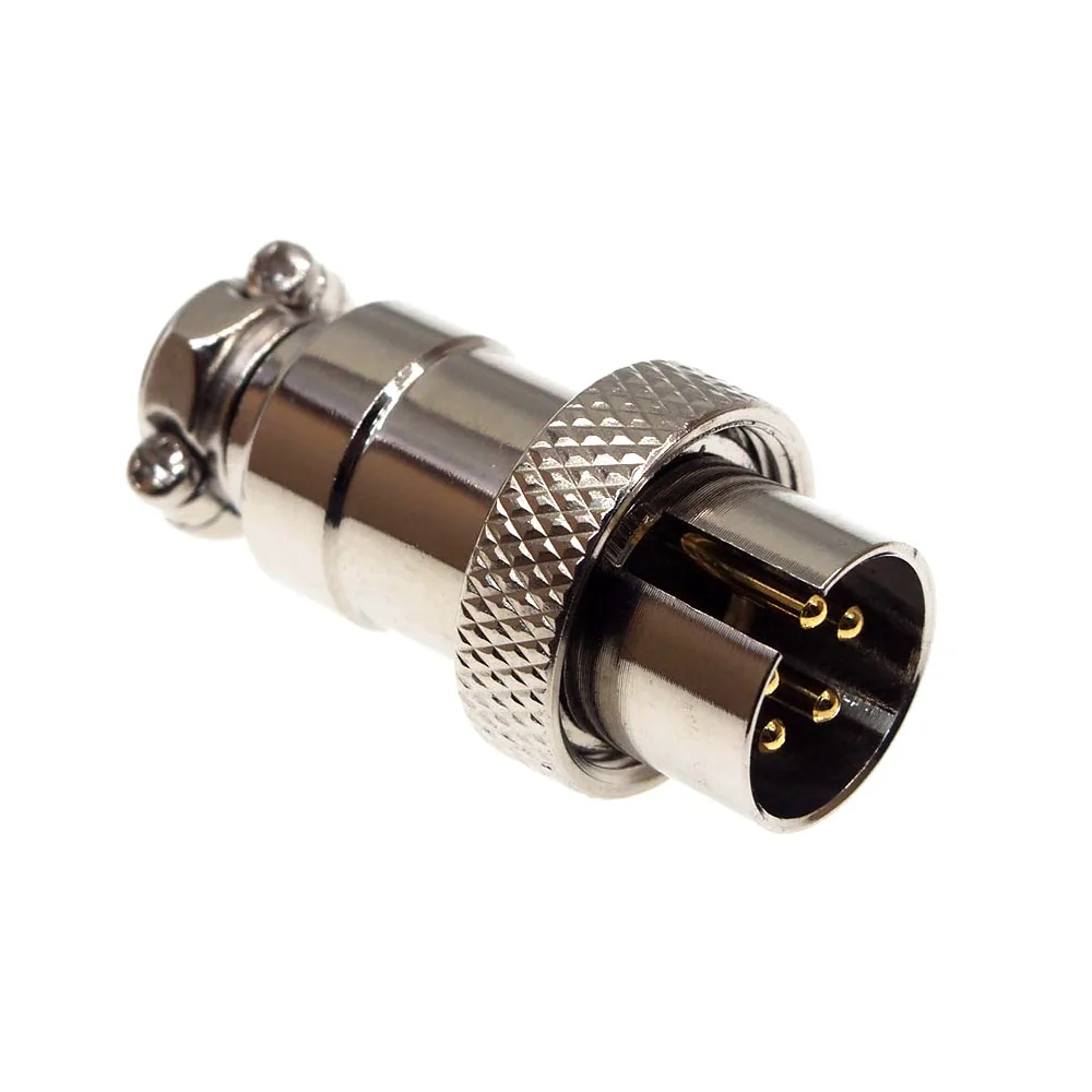5 контактный 16 мм Штекерный разъем панели комплект GX16 штекер для авиации