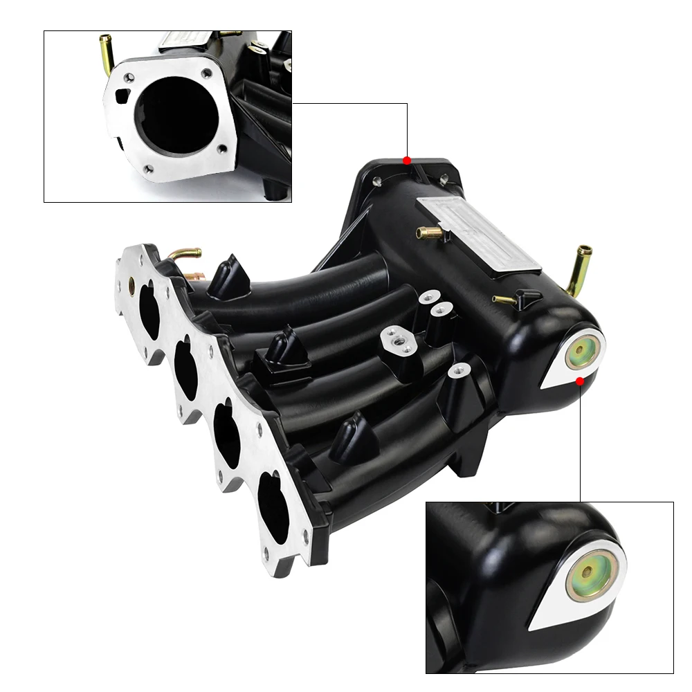 LZONE-Впускной коллектор для 99-00 Honda Civic 92-01 Acura Integra алюминиевый литой впускной