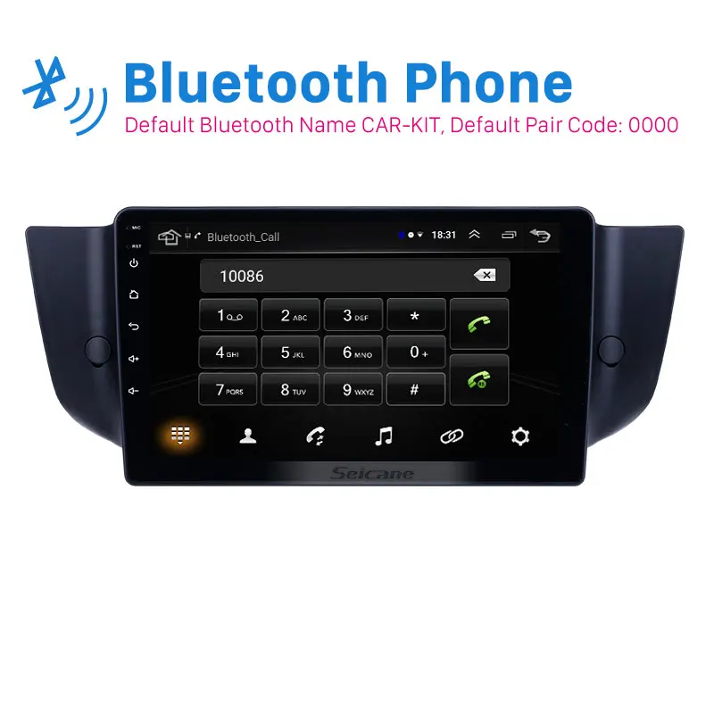 Seicane 9 дюймов Android 1 автомобиля GPS радио для 2010 2015 MG6/2008 2009 2014 Защитные чехлы сидений