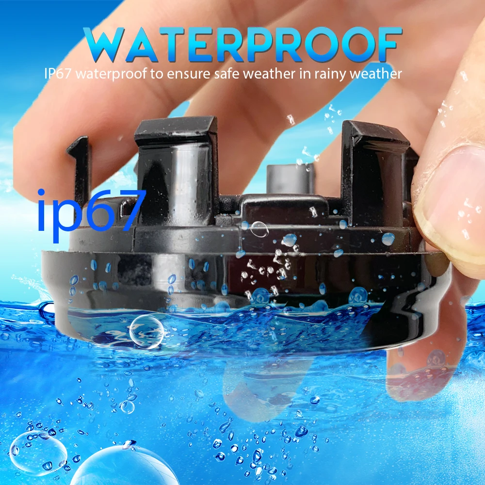 Светодиодная плавающая крышка колеса для Kia ступица с синим светом Магнитная