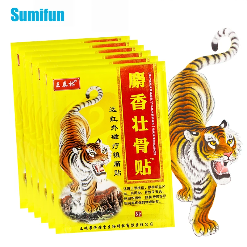 

24Pcs Tiger Balm Analgesic Patch Knee Arthritis Joint Muscle Sprain Ache Sticker Rheumatism Pain Relief Plaster Body Massage
