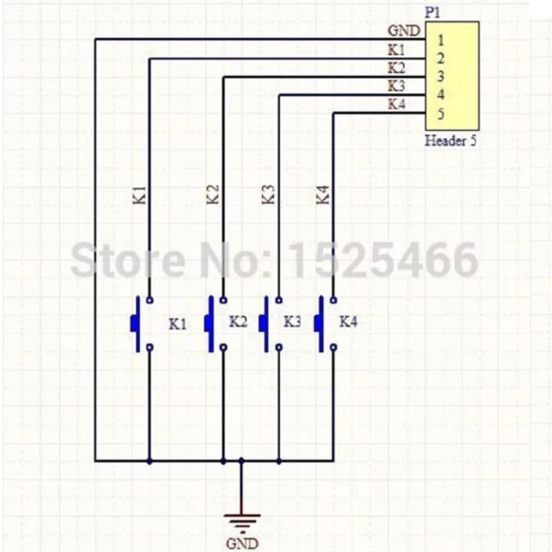 Набор светодиодных кнопок для Arduino UNO MEGA2560 Pro Mini Nano Due Raspberry Pi Teensy ++ ARM AVR PIC Development TB371 *