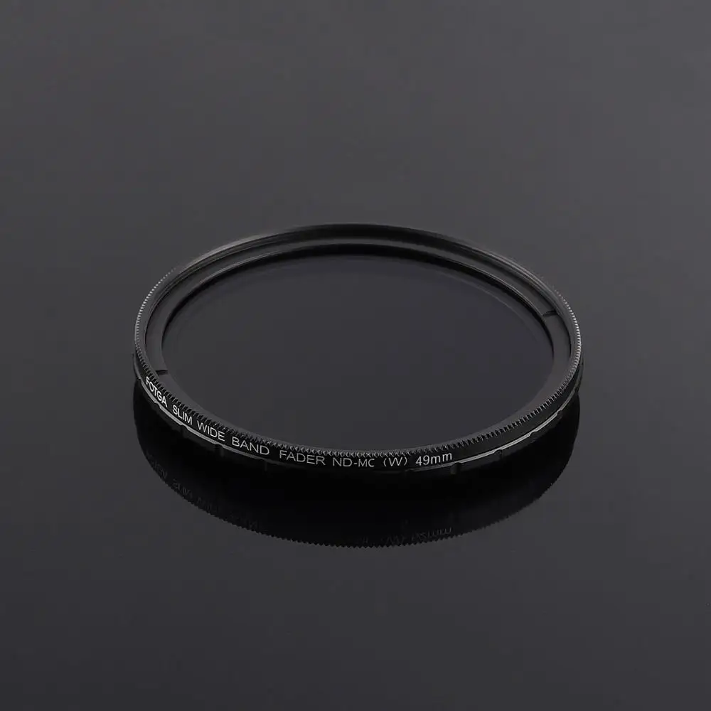 FOTGA 43-82mm Ultra Slim ND2-400 Fader Variable Neutral Density ND Filter for DSLR Lens Adjustable ND2 ND4 ND8 to ND400 | Электроника