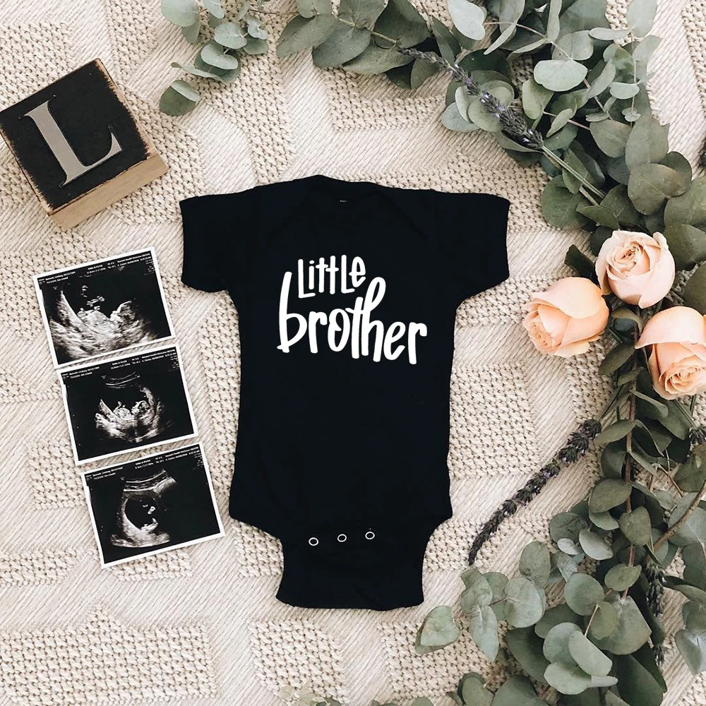 1 шт. Детский комбинезон с надписью Big Sister/brother/Little Brother | Мать и ребенок