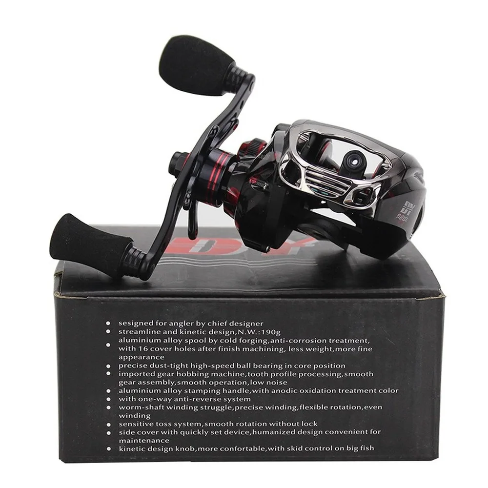 

Full metal fishing reel fish wheel double brake drip wheel 18 + 1 axis double line cup Luya drip wheel