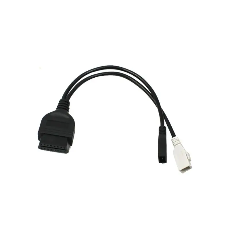 Адаптер для автомобильного диагностического кабеля AUDI 2X2 OBD2 2P + Audi 2 контакта на 16