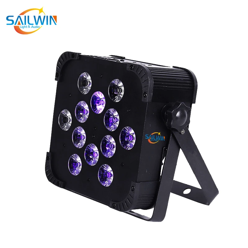 SAILWIN LIGHT 12*18 Вт 6 в 1 RGBAW + УФ беспроводной светодиодный плосветильник светильник Par