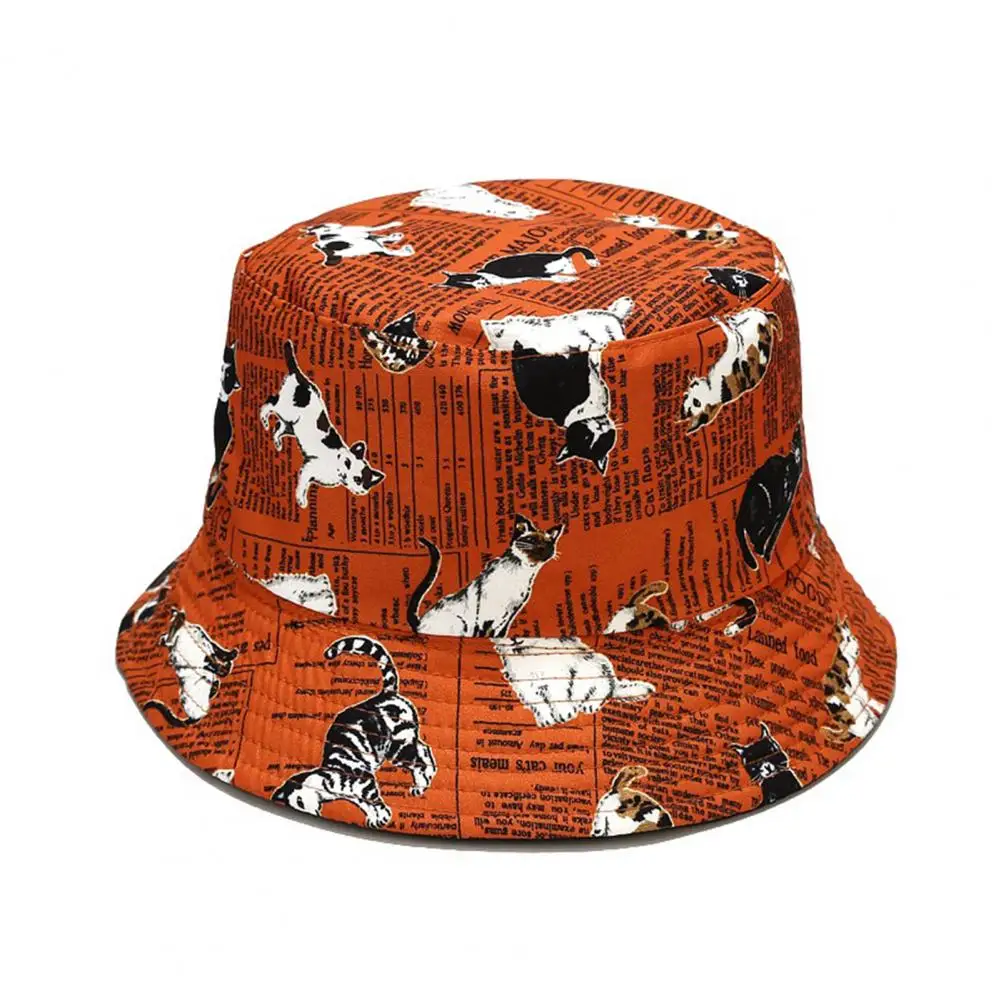 

Sun Hat Double-sided Foldable Breathable Unisex Fisherman Hat for Outdoor Activities