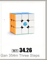 Qiyi 3x3x3 три слоя магический нео куб профессиональный конкурс скорость Cubo магические наклейки Пазлы куб игрушки для детей