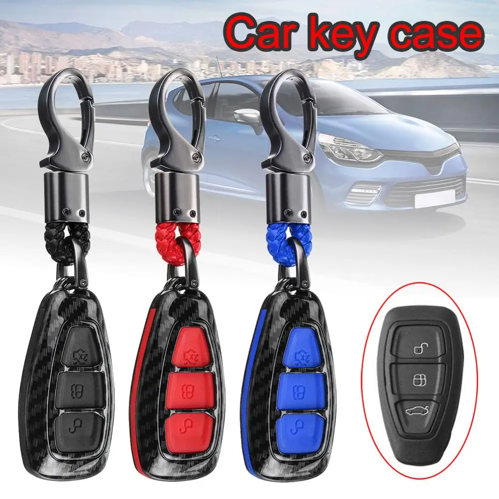 

Key cover Keychain Suitable for Ford Focus Carnival Kuga C-Max and Other Models Soft Silicone Rubber and Plastic Car Keychain