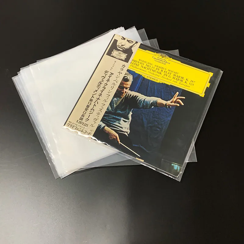 50 шт. Защитные чехлы для пластиковых дисков 12 дюймов