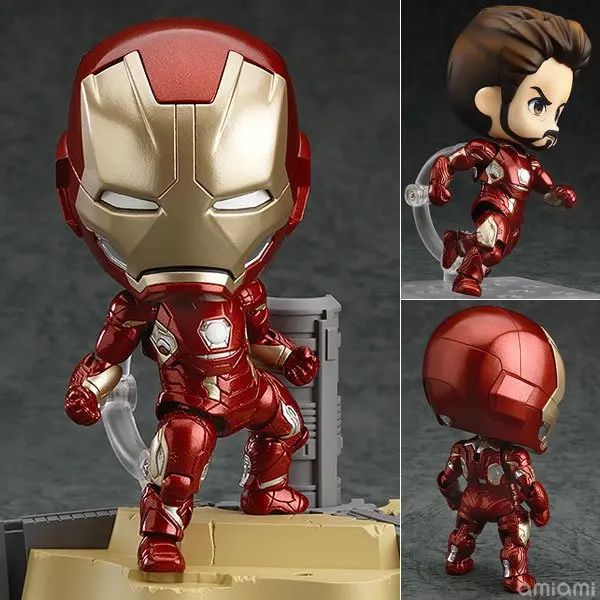 Аниме Marvel IronMan супер герой Железный человек Мстители 10 см фигурка игрушки |