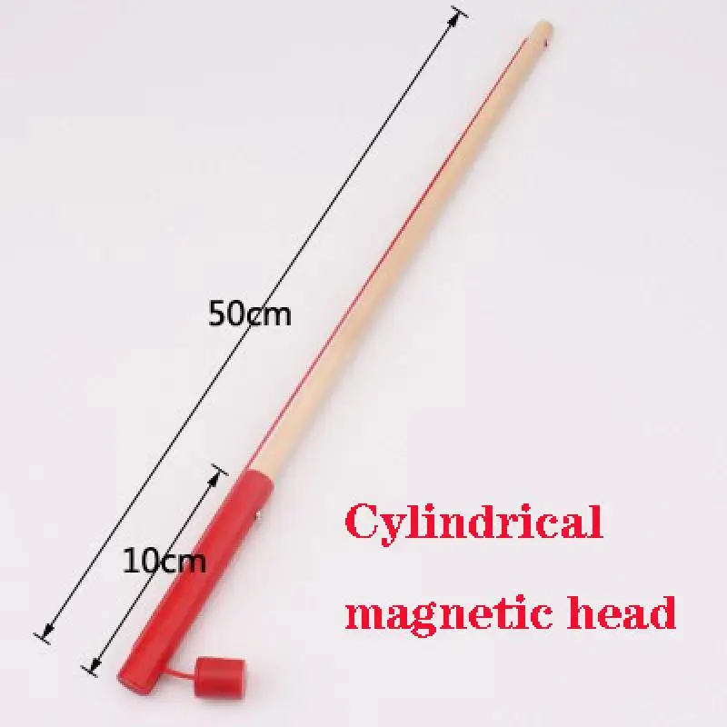 Деревянная игрушка магнитная рыболовная удочка детская со встроенным