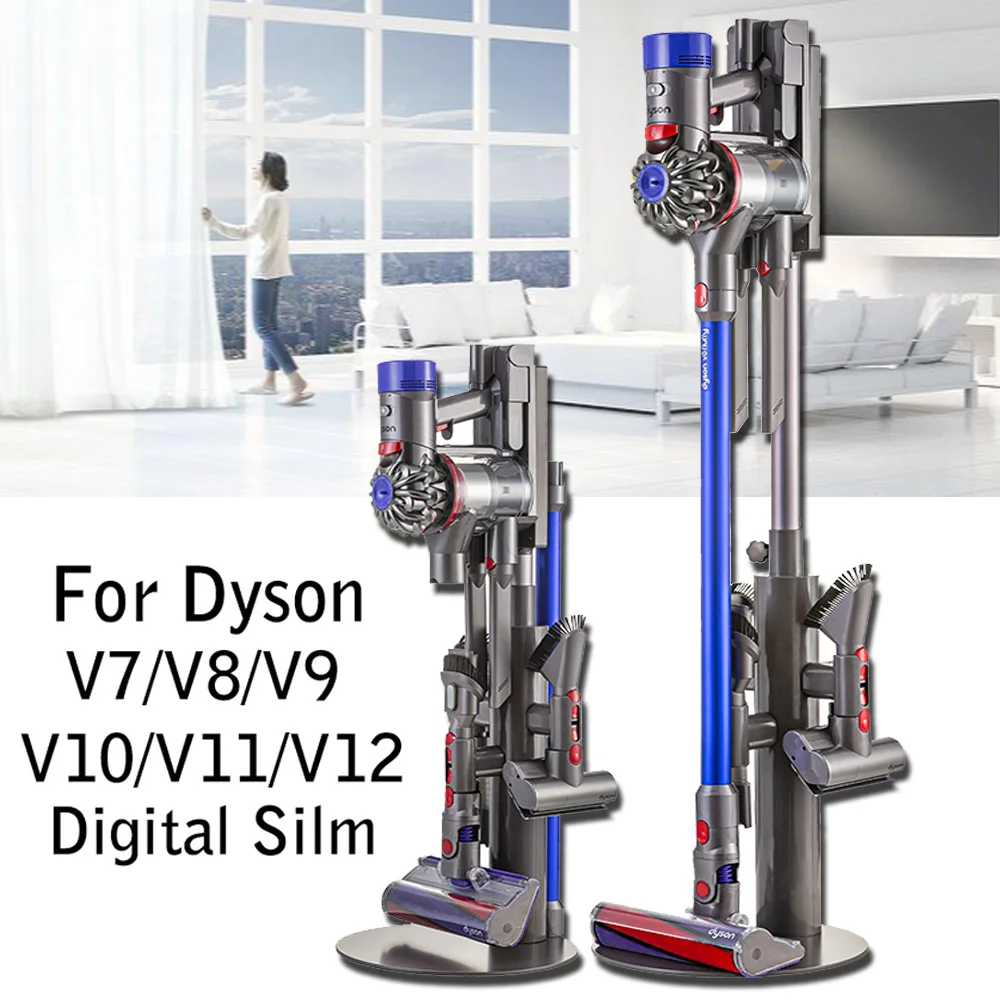 

Vacuum Cleaner Stand for Dyson V11 V10 V8 V7 ,New Telescopic Stand Stable Metal Storage Bracket Stand Holder Accessories