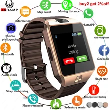 Watch Smart Clocks Men Women Bluetooth Smart Watch DZ09 Phone With Camera Sim TF Card Android SmartWatch Phone Call Bracelet