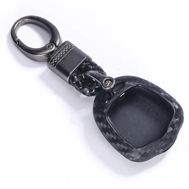 

Силиконовый чехол для ключей из углеродного волокна для Mitsubishi Lancer EX Evolution Grandis Outlander MIT11/MIT8 Blade на выбор с 2 кнопками