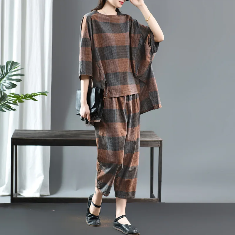 Max LuLu весенние дизайнерские наряды 2021 женские клетчатые хлопковые льняные